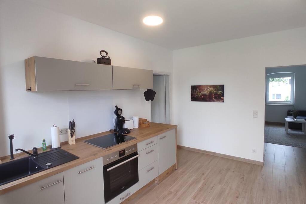 Storchennest - Ferienwohnung Am Storchenradweg Ketzur Bagian luar foto