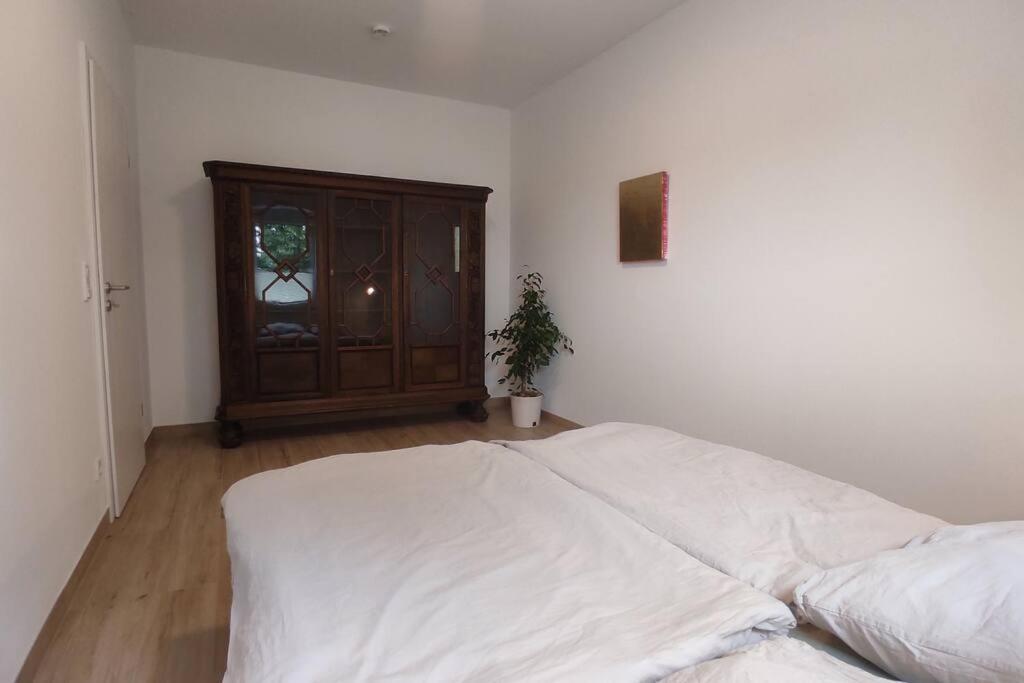 Storchennest - Ferienwohnung Am Storchenradweg Ketzur Bagian luar foto