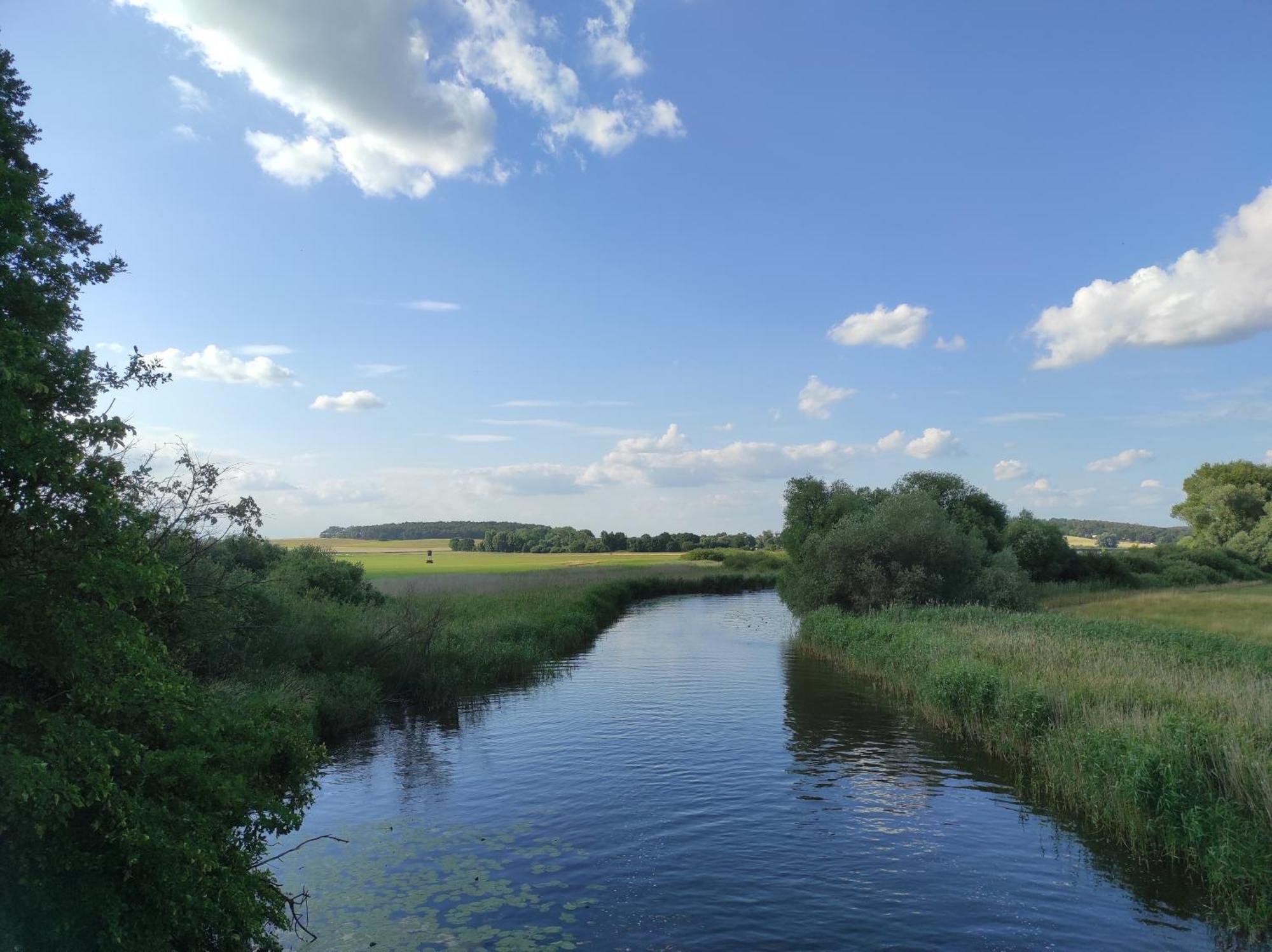 Storchennest - Ferienwohnung Am Storchenradweg Ketzur Bagian luar foto